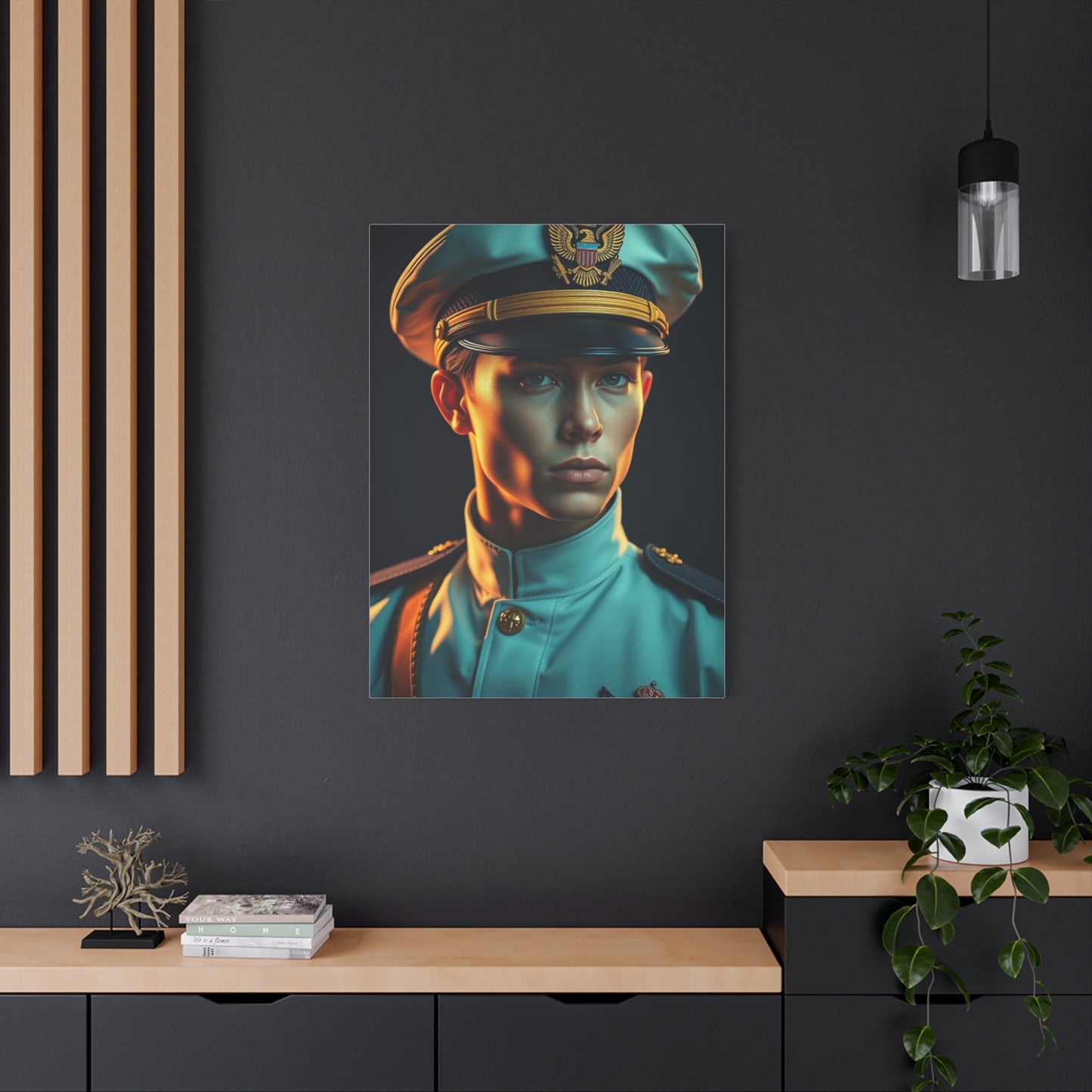 Masterpiece Navy (Military) Art Vision Wall Art & Canvas Print