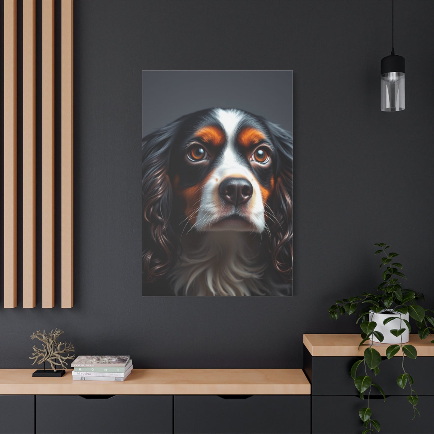 Vision Cavalier King Charles Spaniels Art Art Wall Art & Canvas Print