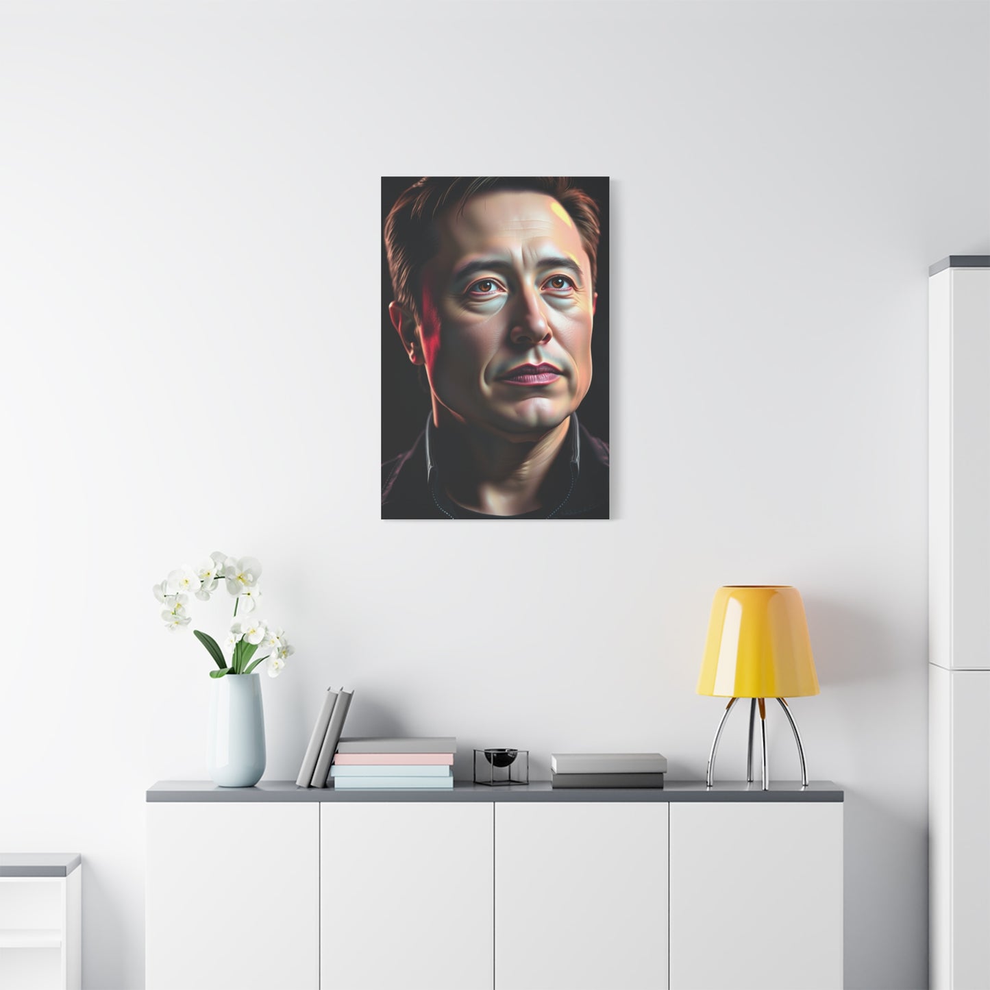 Elite Elon Musk Art Vision Wall Art & Canvas Print