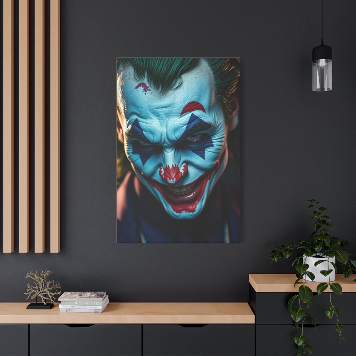 Masterpiece The Joker Art Vision Wall Art & Canvas Print