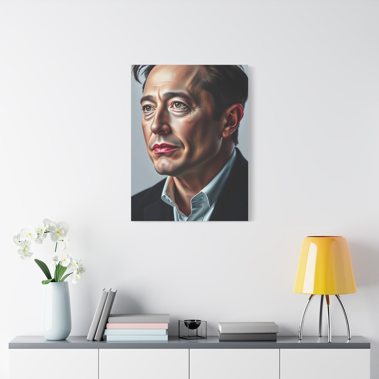 Supreme Elon Musk Art Collection Wall Art & Canvas Print