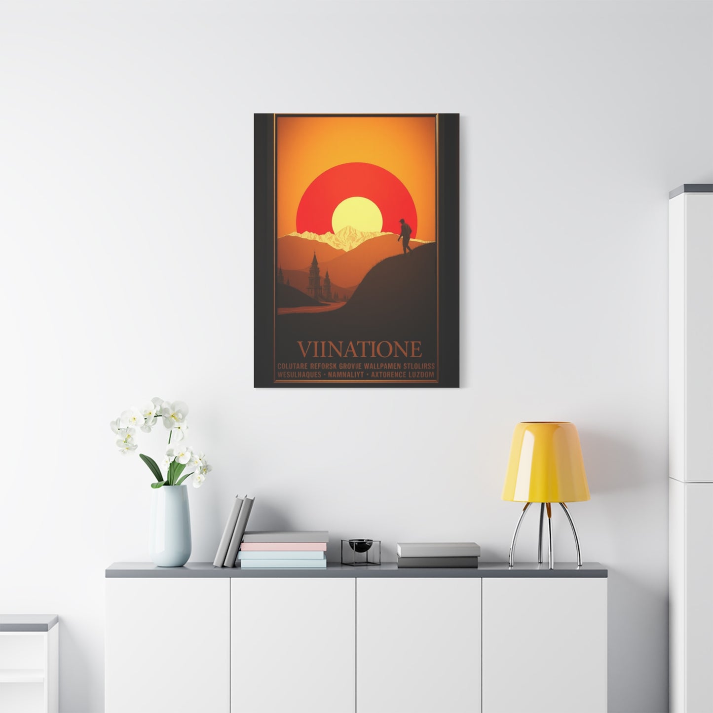 Vision Vintage Movie Posters Art Art Wall Art & Canvas Print