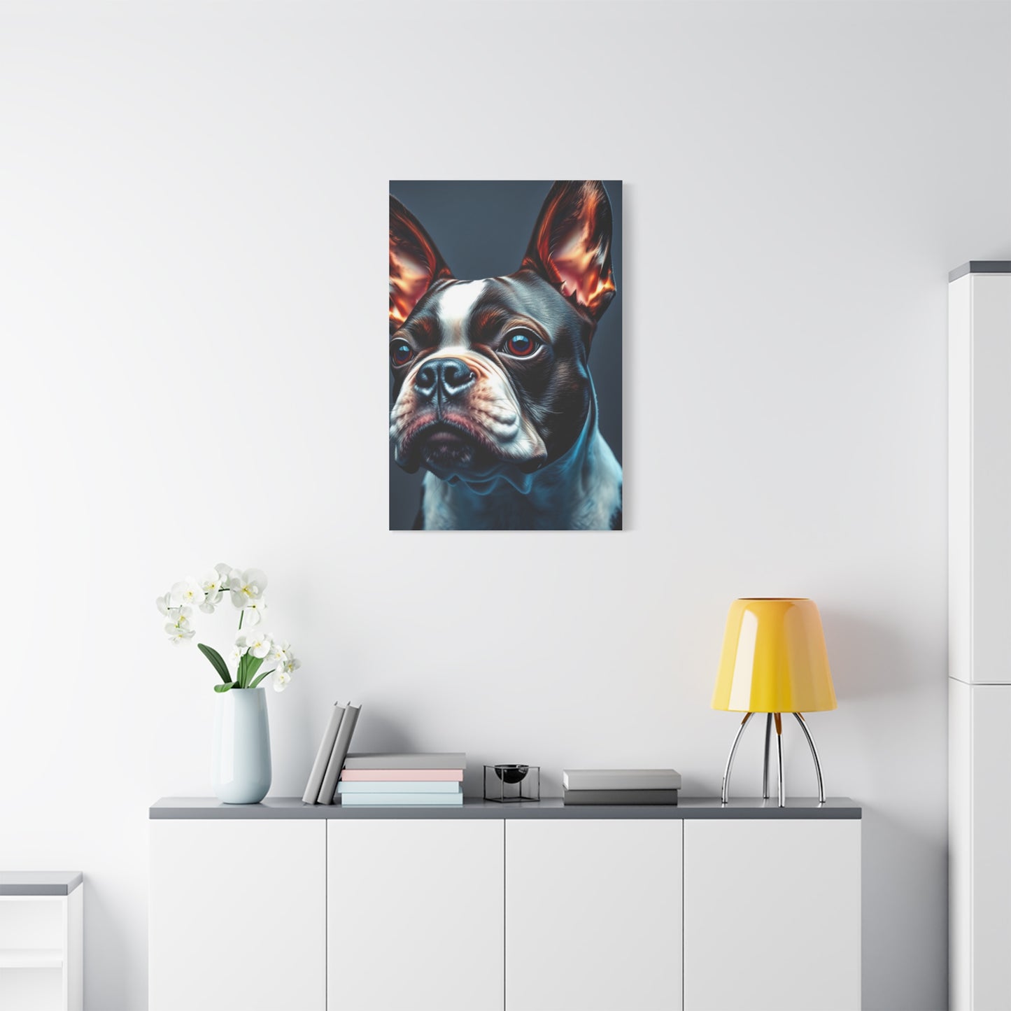 Supreme Boston Terrier Art Collection Wall Art & Canvas Print