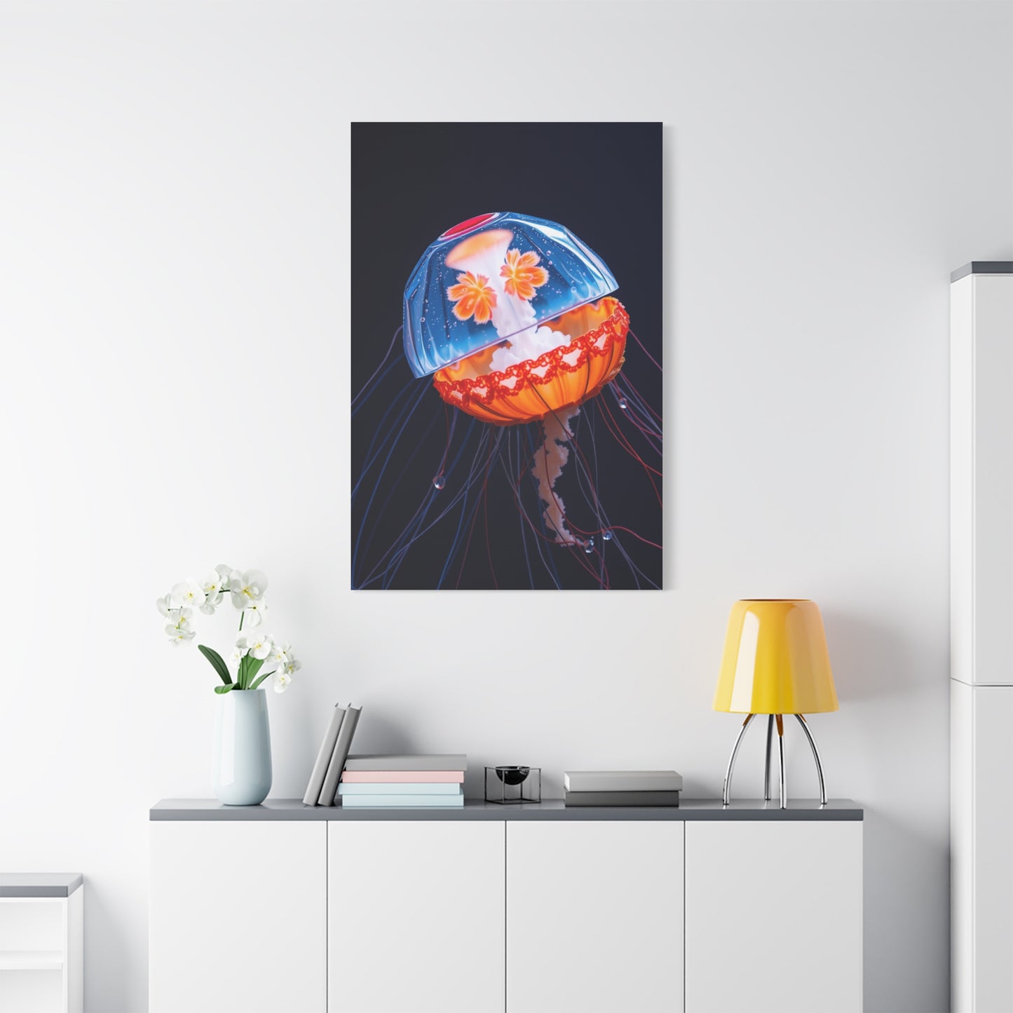 Jellyfish Art Refined Canvas Wall Art & Canvas Print