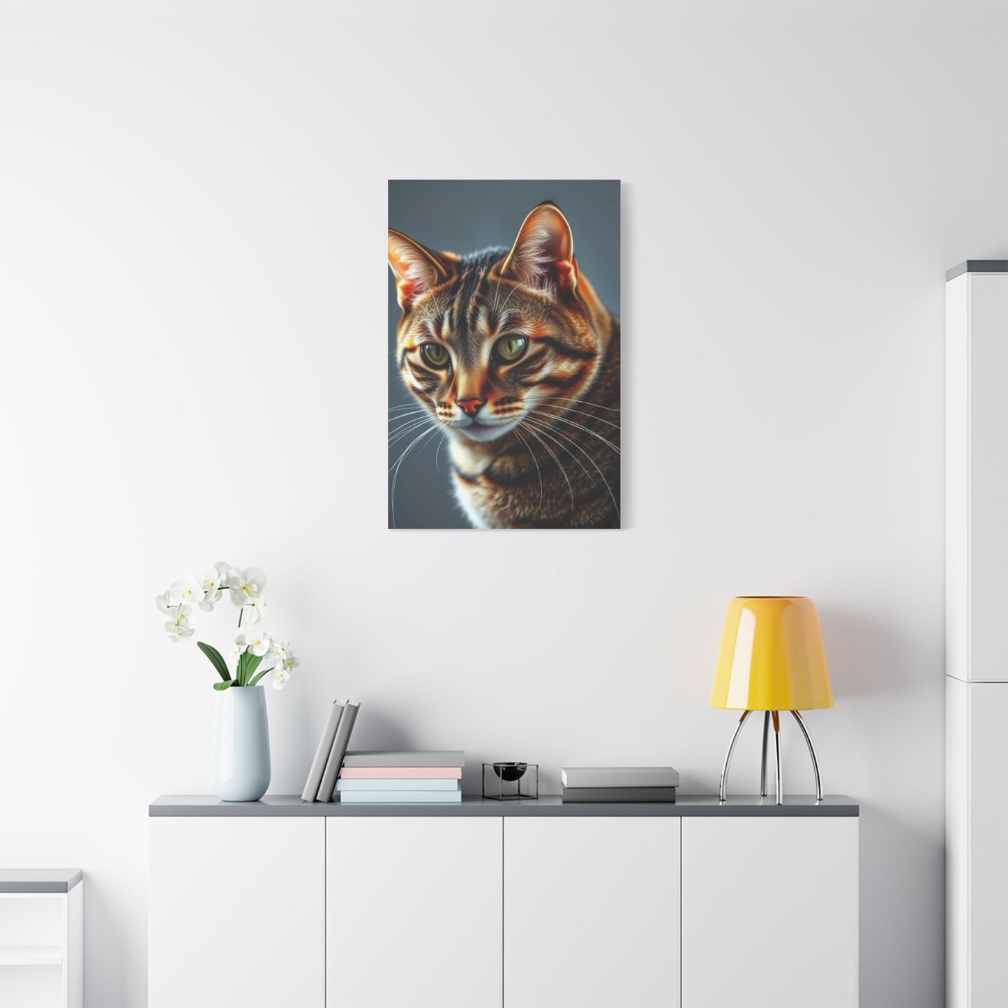 Tabby Cat Art Supreme Gallery Wall Art & Canvas Print