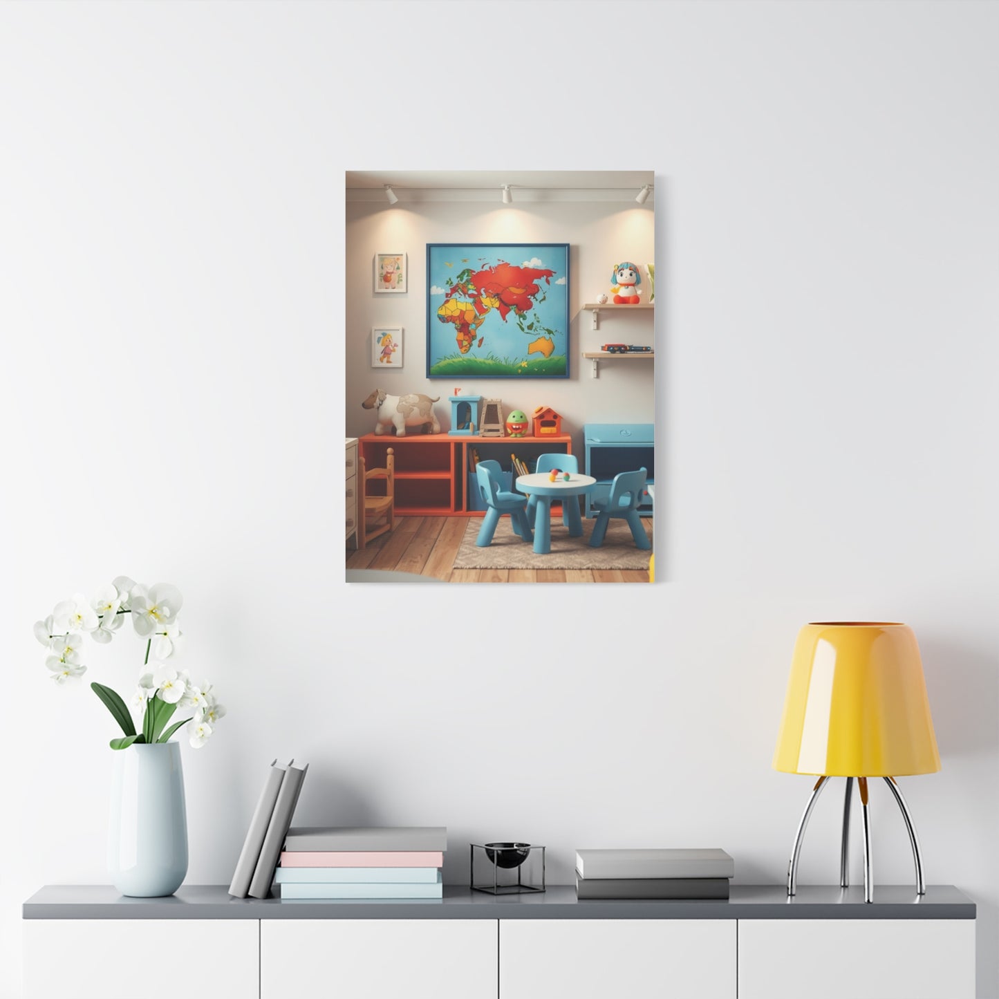 Kids Playroom Art Refined Canvas Wall Art & Canvas Print