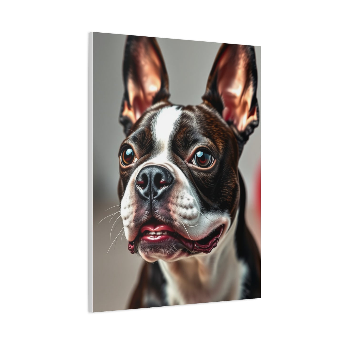 Vision Boston Terrier Art Art Wall Art & Canvas Print