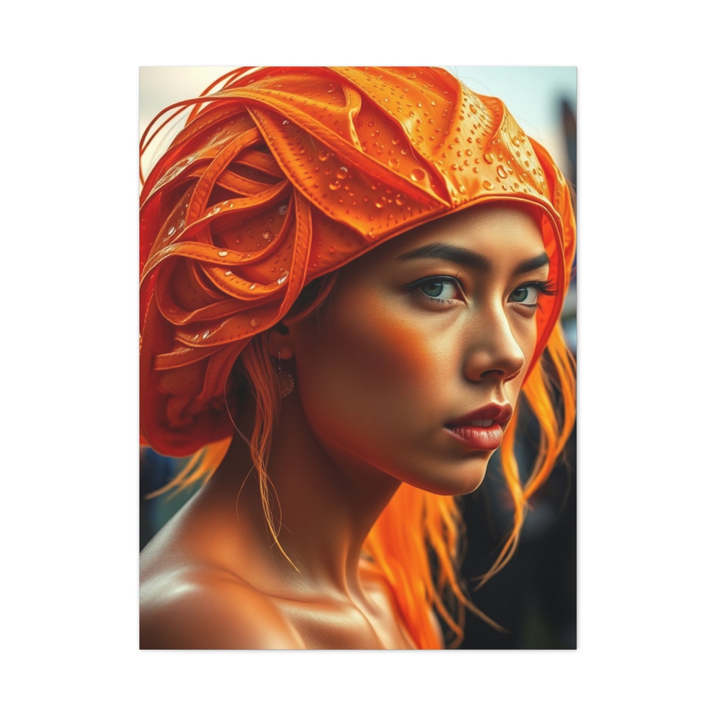 Pop of Orange Art Refined Canvas Wall Art & Canvas Print