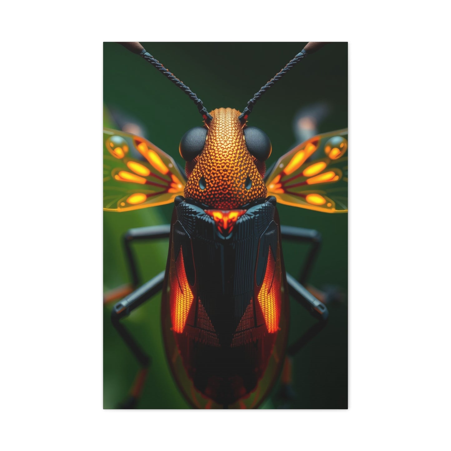 Firefly (Lighting Bug) Art Luxury Canvas Wall Art & Canvas Print