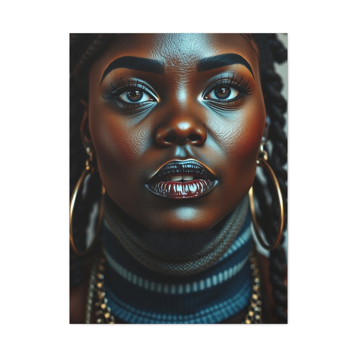 Elite Domonique Brown Art Vision Wall Art & Canvas Print