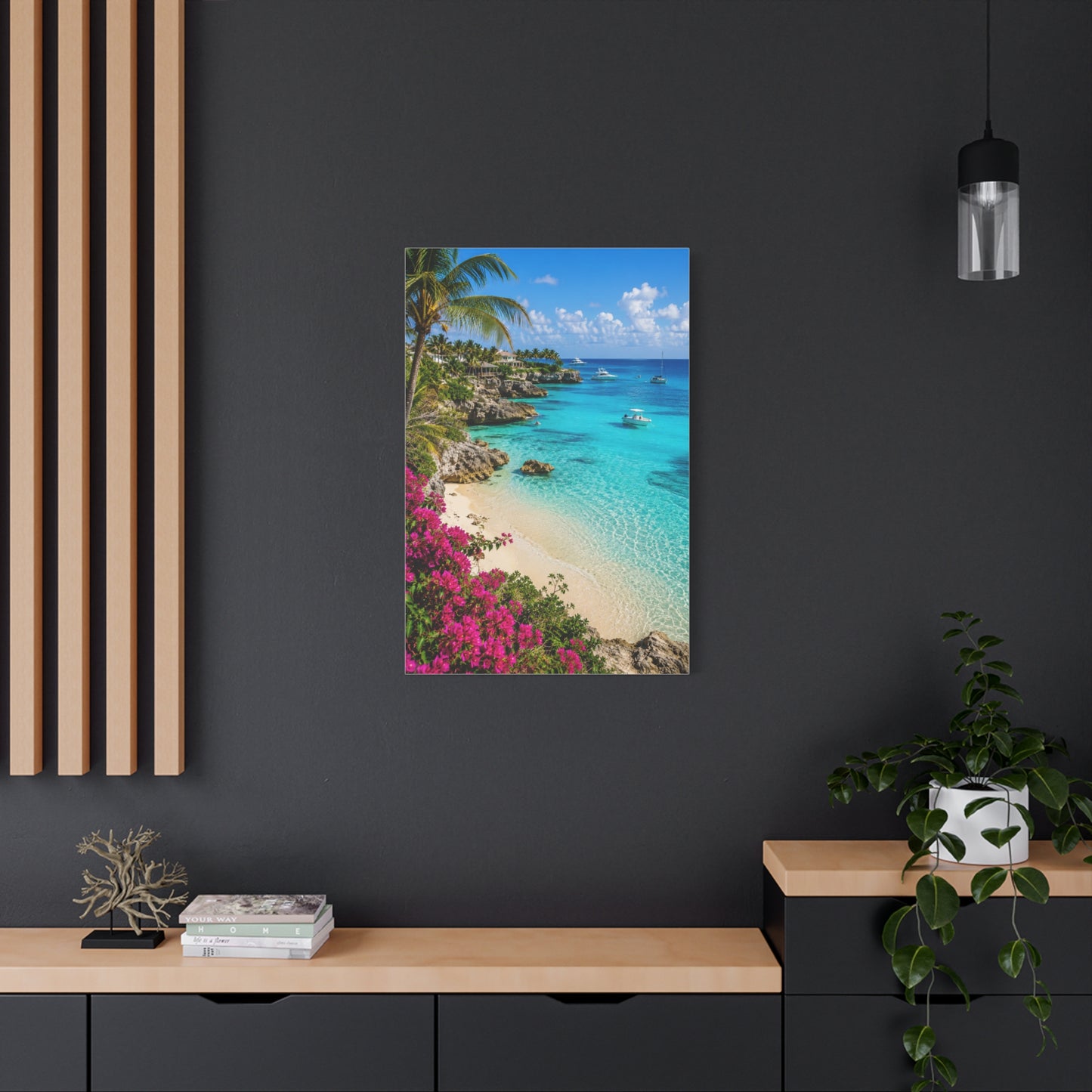 Grand Cayman Tropical Cove Wall Art & Canvas Print