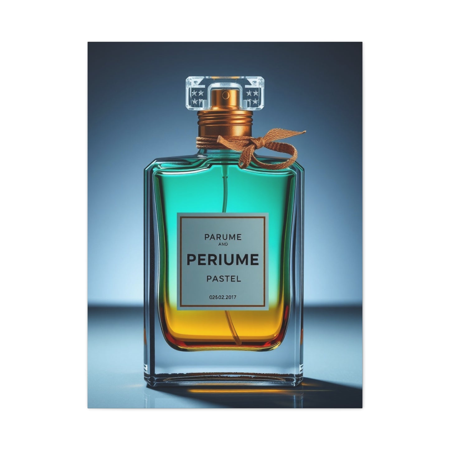 Perfume Bottle Art Refined Canvas Wall Art & Canvas Print