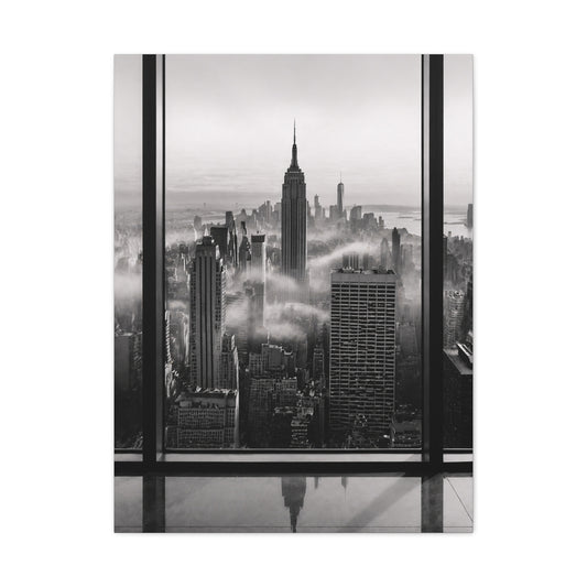 Empire State Window Perspective Wall Art & Canvas Print
