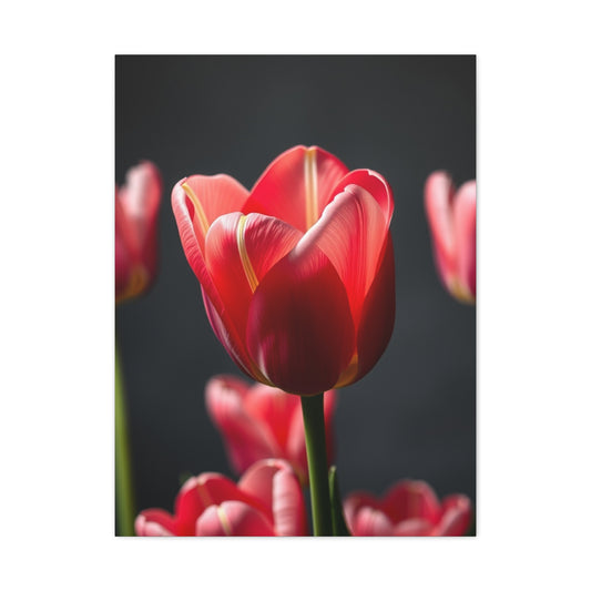 Masterpiece Tulip Flower Art Vision Wall Art & Canvas Print