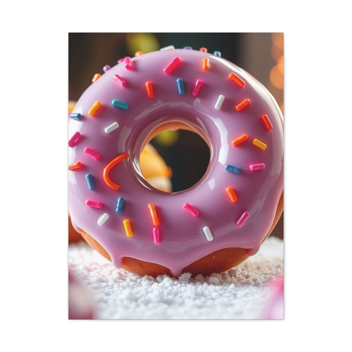 Elite Donut Art Vision Wall Art & Canvas Print
