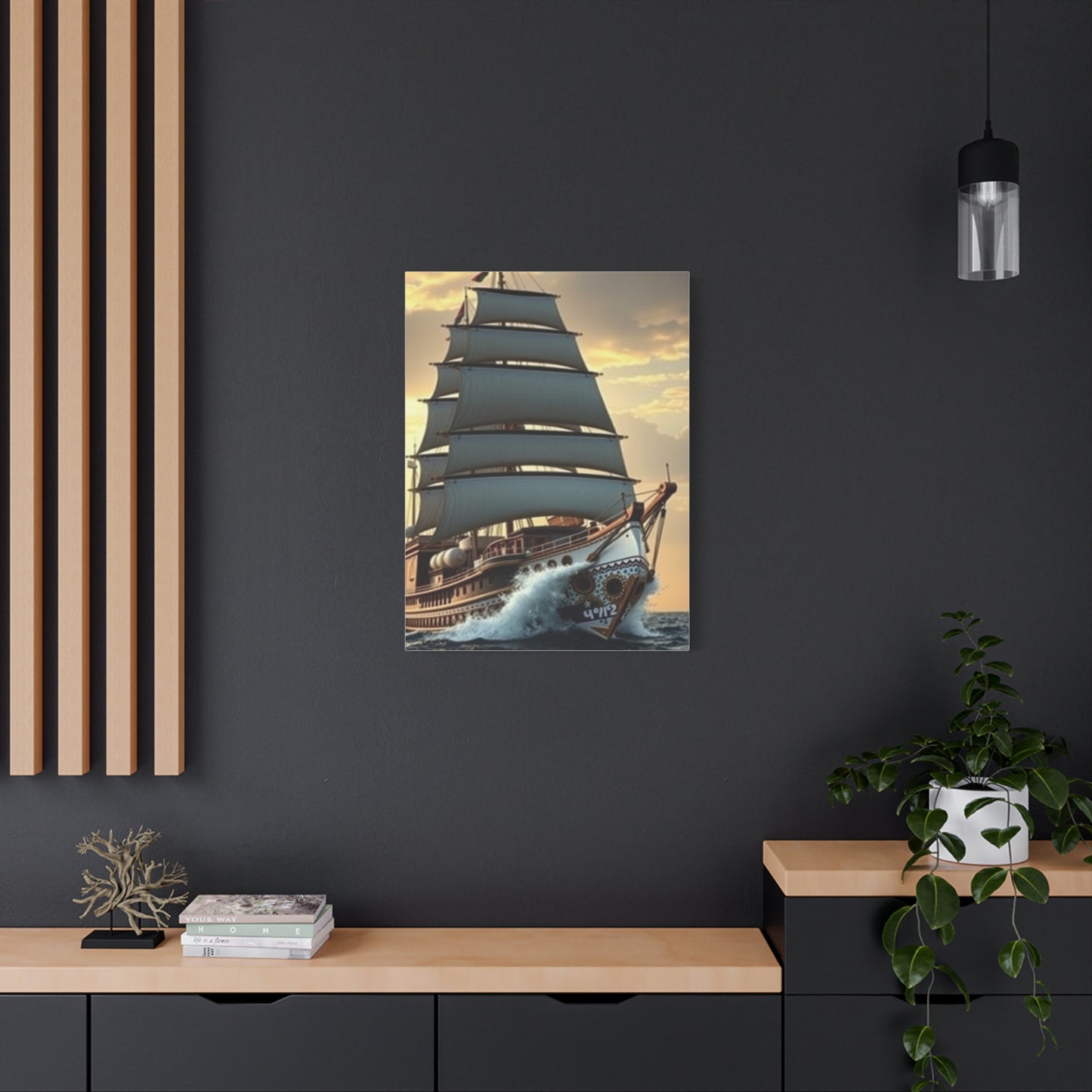 Masterpiece Ship Art Vision Wall Art & Canvas Print
