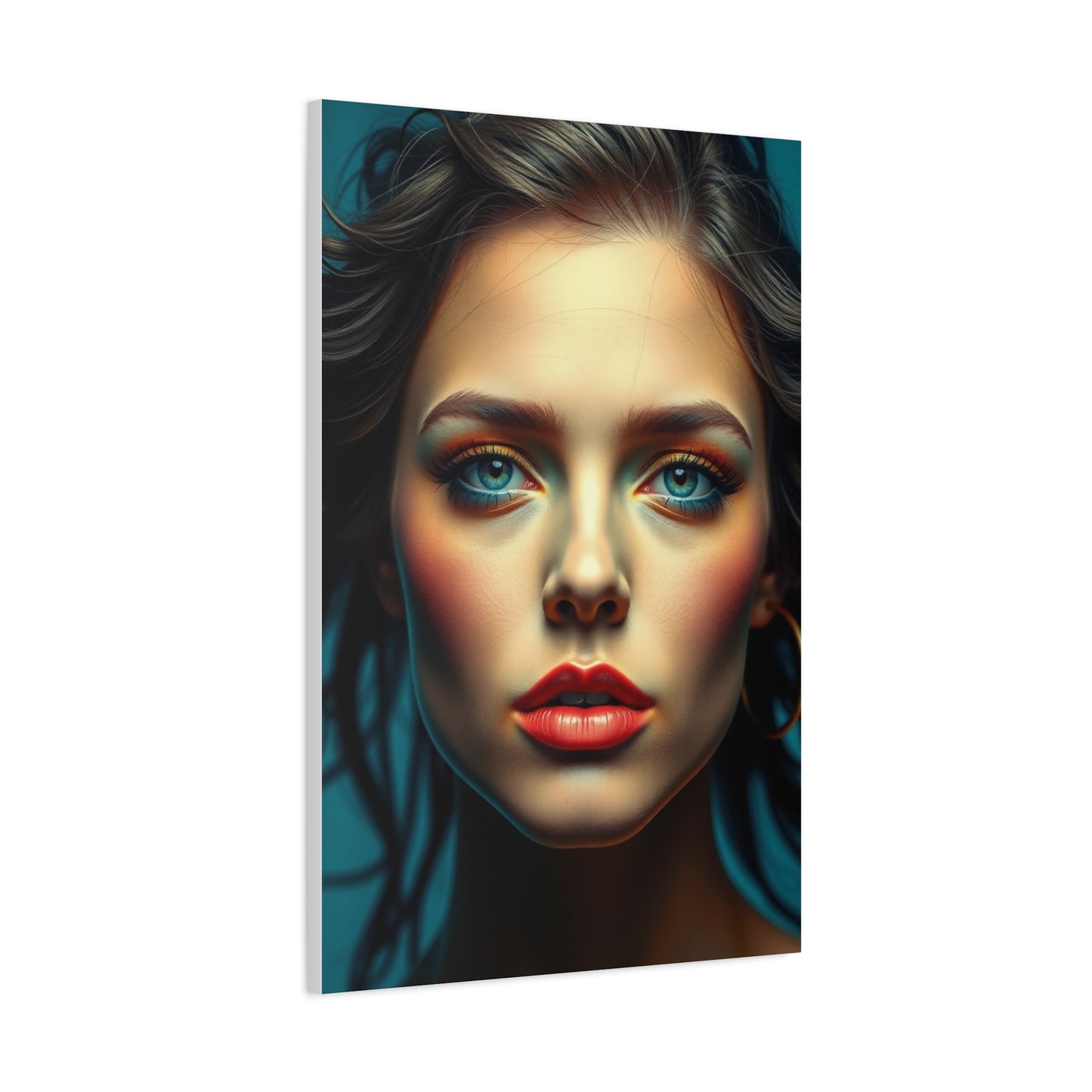 Masterpiece Blue Music Art Vision Wall Art & Canvas Print