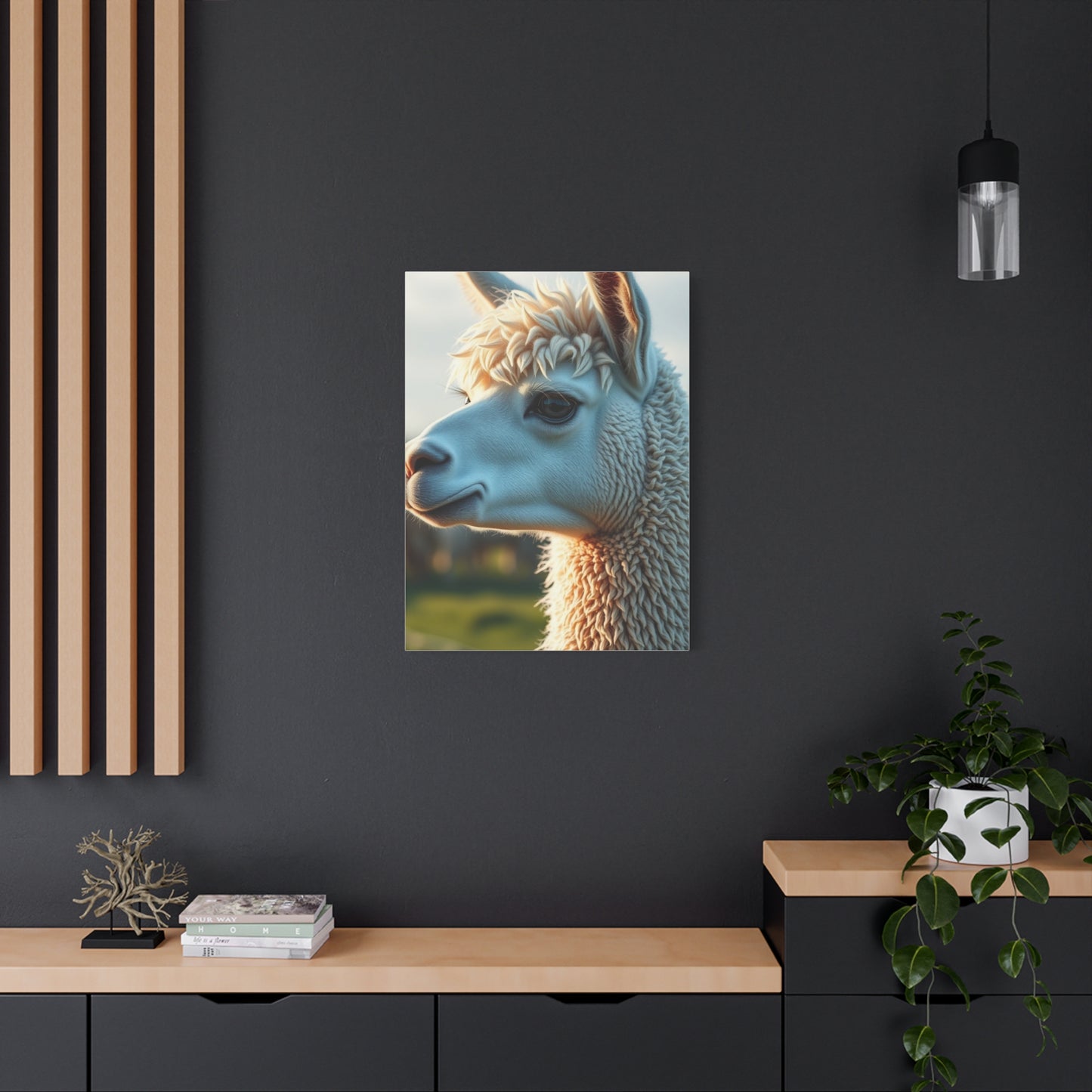 Masterpiece Llama & Alpaca Art Vision Wall Art & Canvas Print