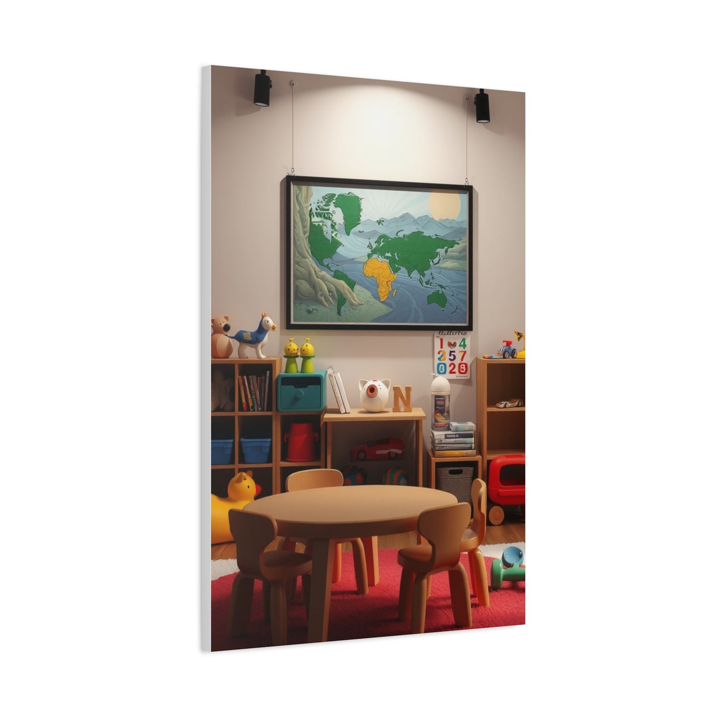 Elite Kids Playroom Art Vision Wall Art & Canvas Print