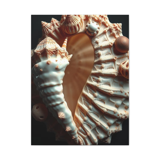 Masterpiece Shells Art Vision Wall Art & Canvas Print