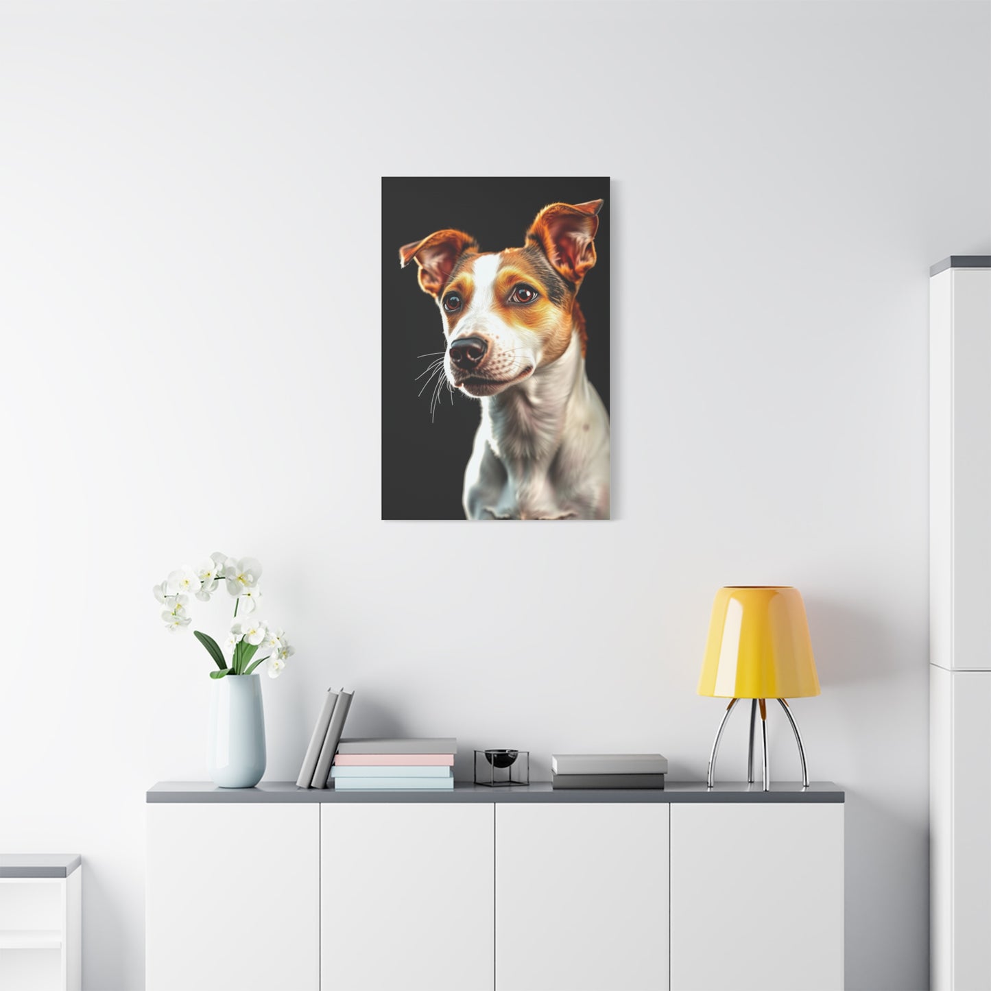 Jack Russell Terrier Art Refined Canvas Wall Art & Canvas Print
