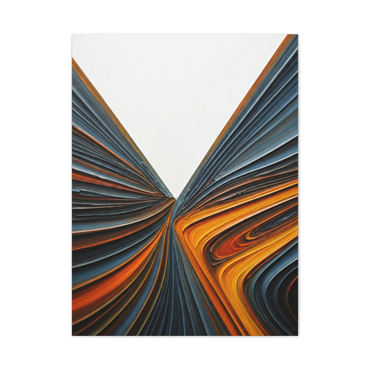 Converging Pathways Abstract Wall Art & Canvas Prints