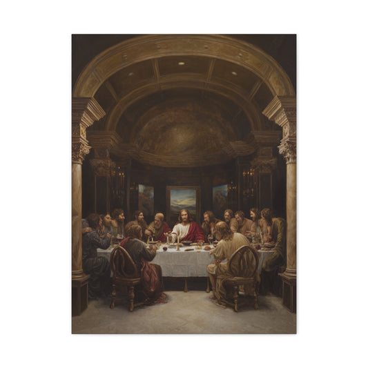 The Last Supper Sacred Renaissance Masterpiece Wall Art & Canvas Print