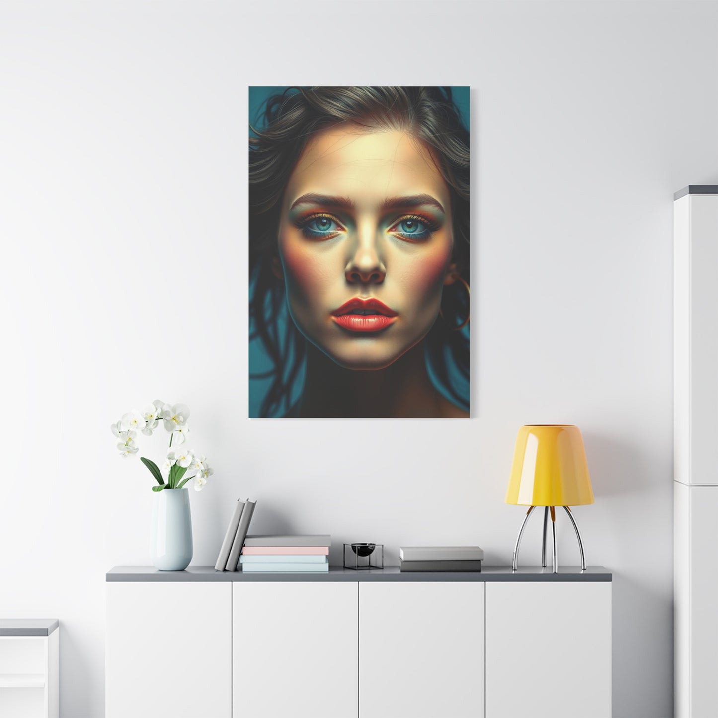 Masterpiece Blue Music Art Vision Wall Art & Canvas Print
