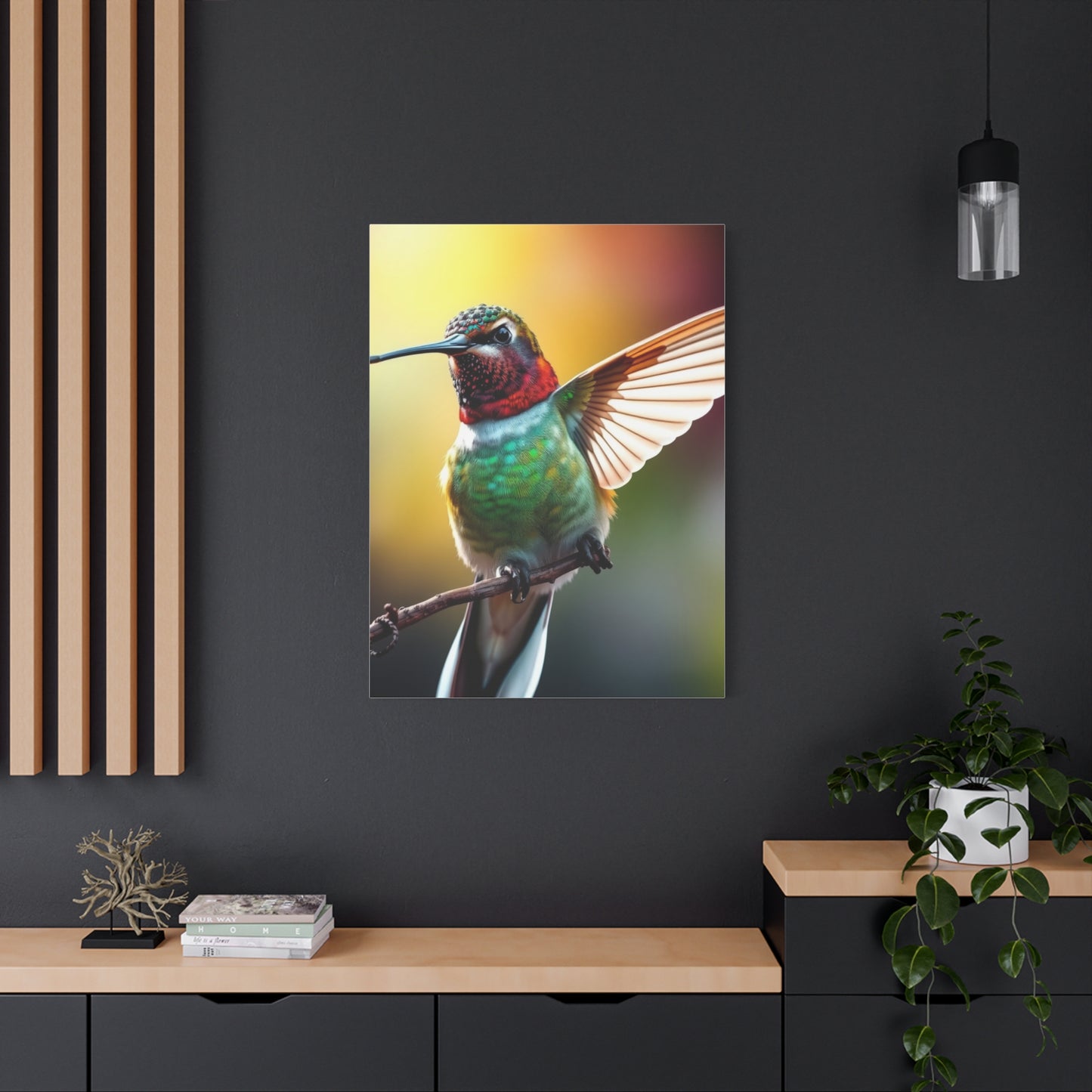 Supreme Humming Bird Art Collection Wall Art & Canvas Print