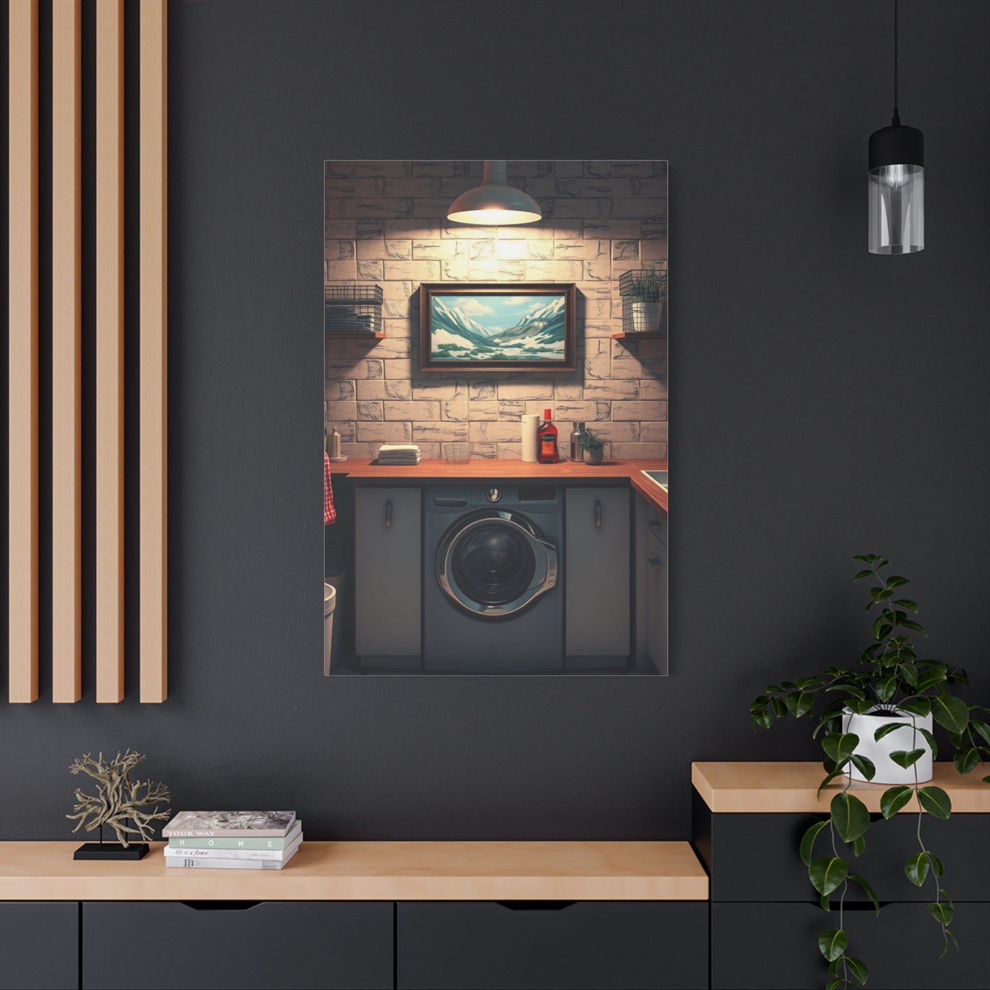 Masterpiece Laundry Room Art Vision Wall Art & Canvas Print
