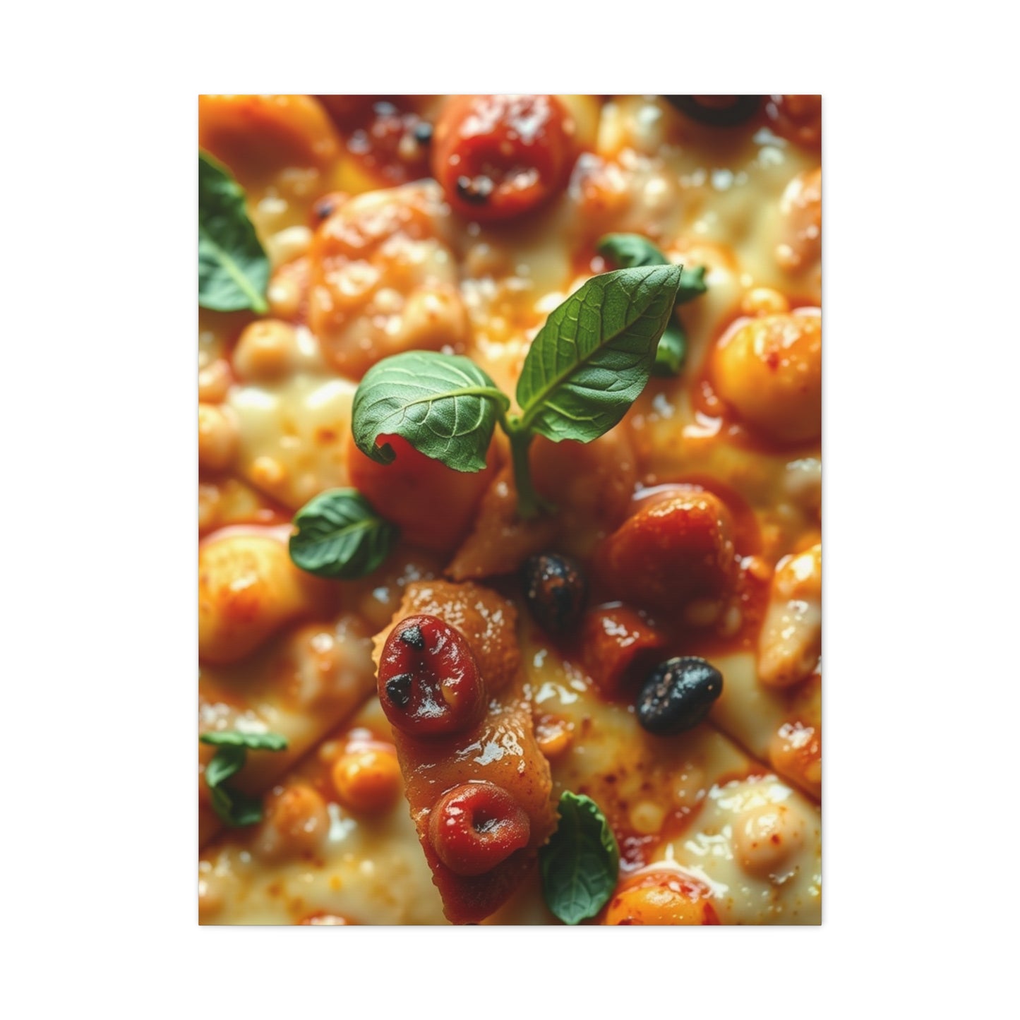 Pizza Art Refined Canvas Wall Art & Canvas Print