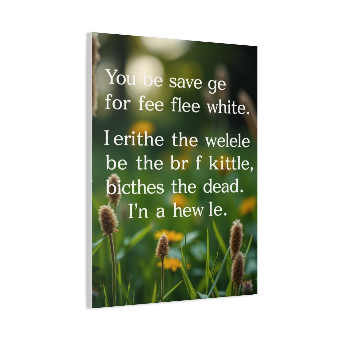 Masterpiece Quotes and Saying Wall Art Vision Wall Art & Canvas Print