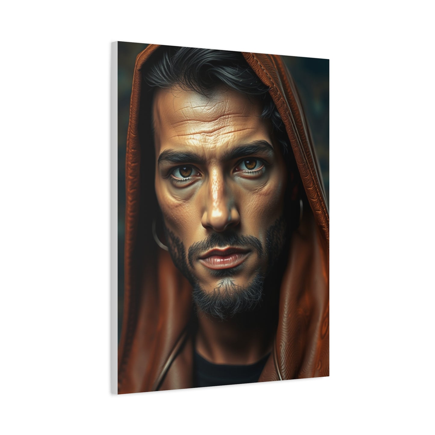 Masterpiece Denim and Leather Art Vision Wall Art & Canvas Print