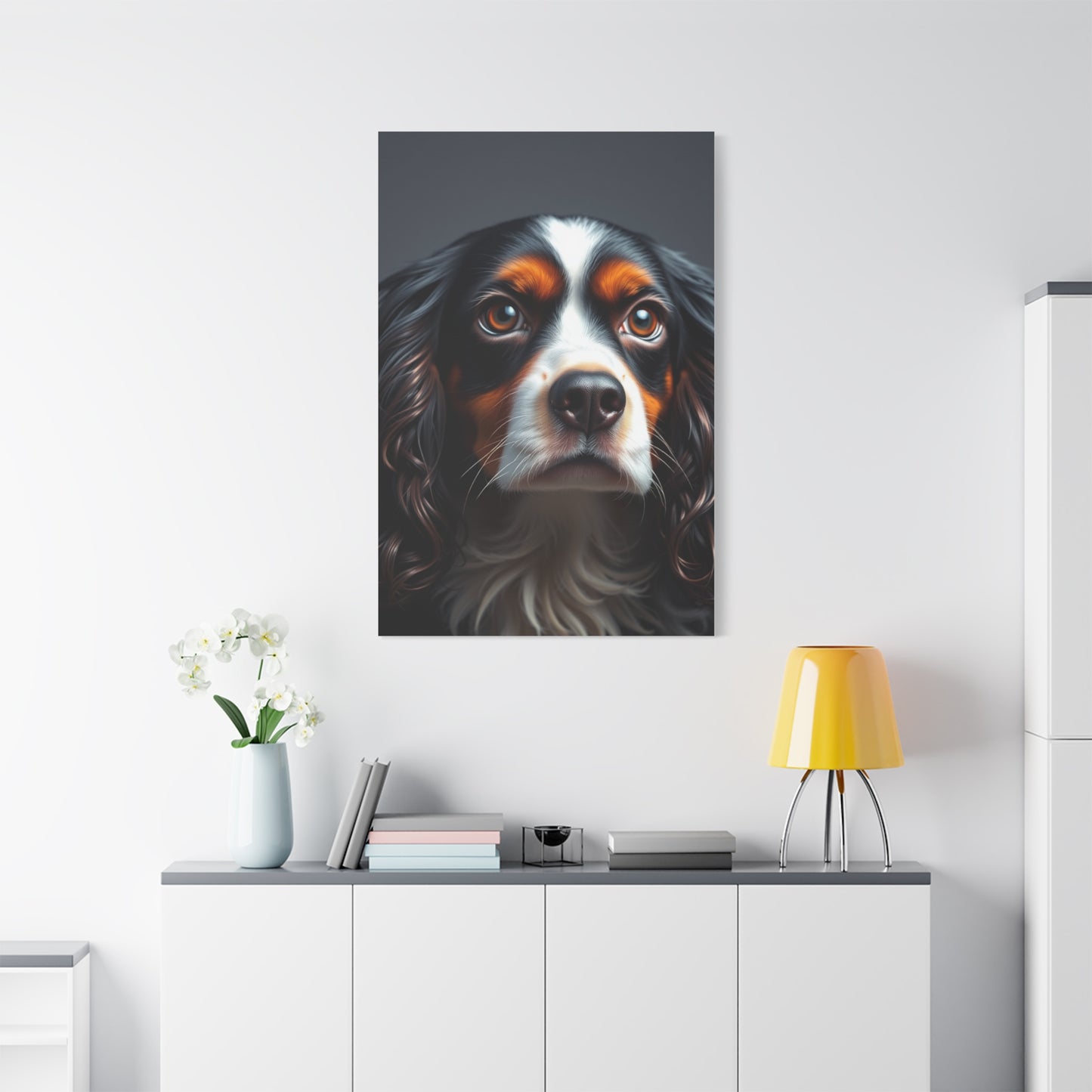 Vision Cavalier King Charles Spaniels Art Art Wall Art & Canvas Print