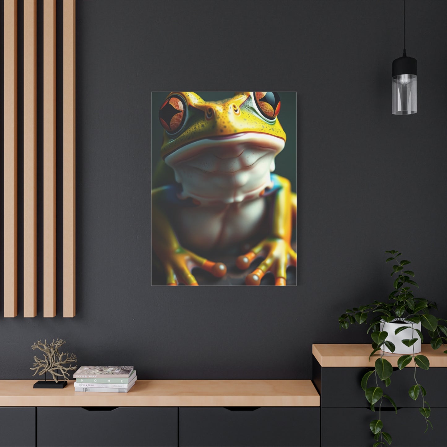 Frog Art Supreme Gallery Wall Art & Canvas Print