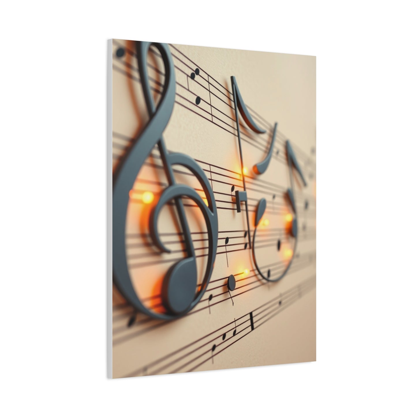 Elite Musical Notes Art Vision Wall Art & Canvas Print
