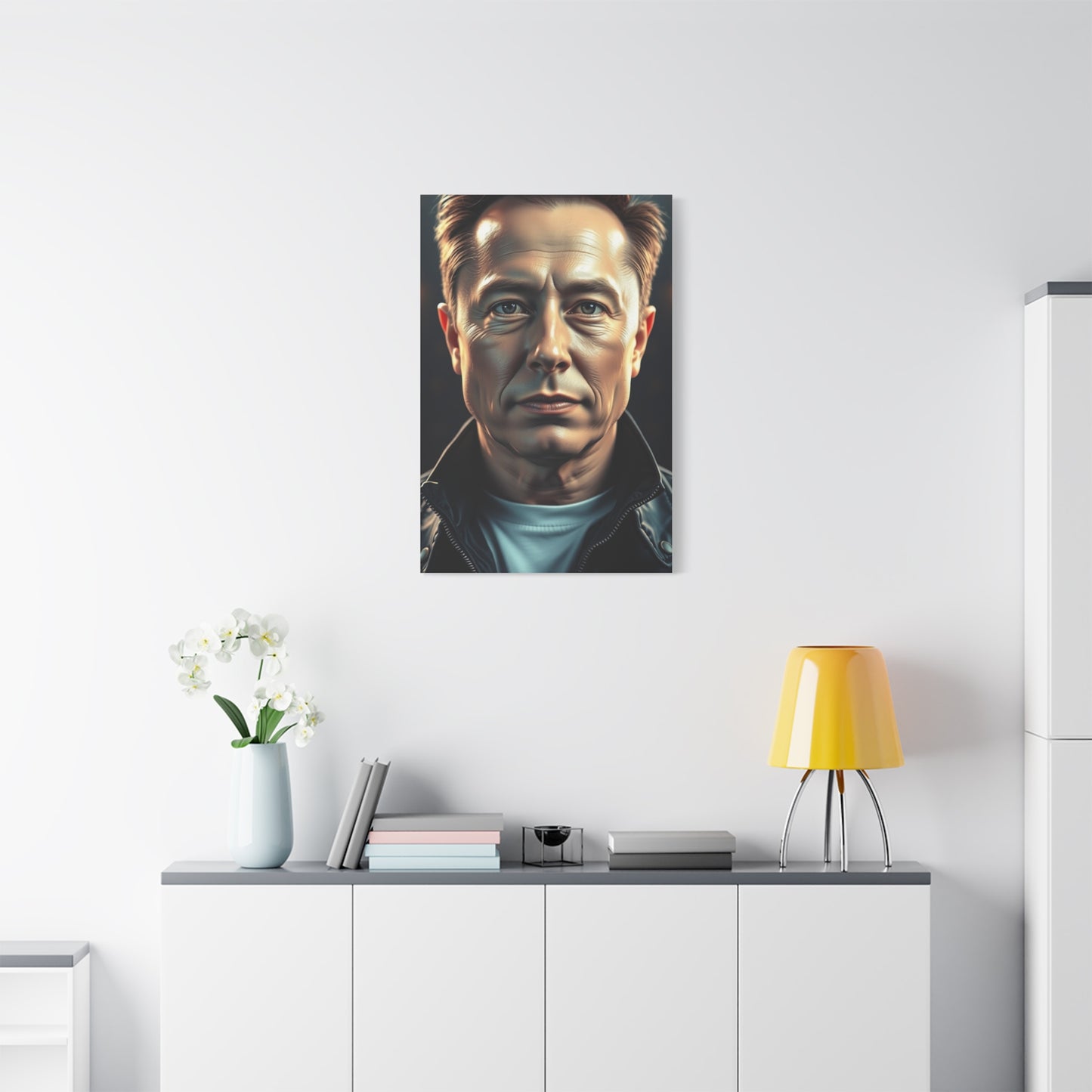 Elon Musk Art Supreme Gallery Wall Art & Canvas Print
