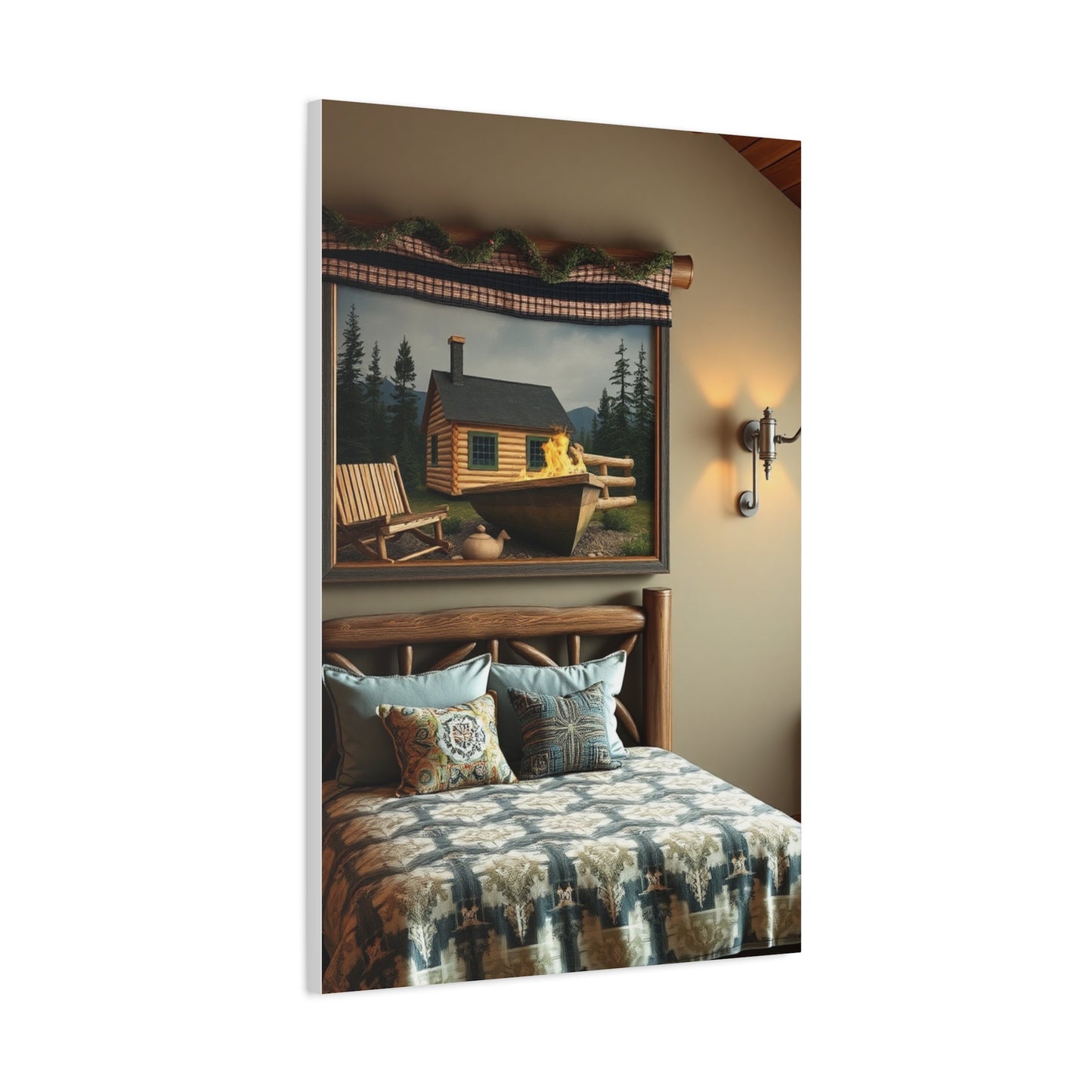 Vision Cabin & Lodge Decor Art Art Wall Art & Canvas Print
