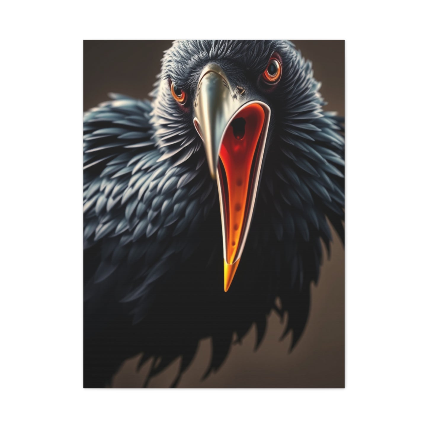 Vision Crow Art Art Wall Art & Canvas Print