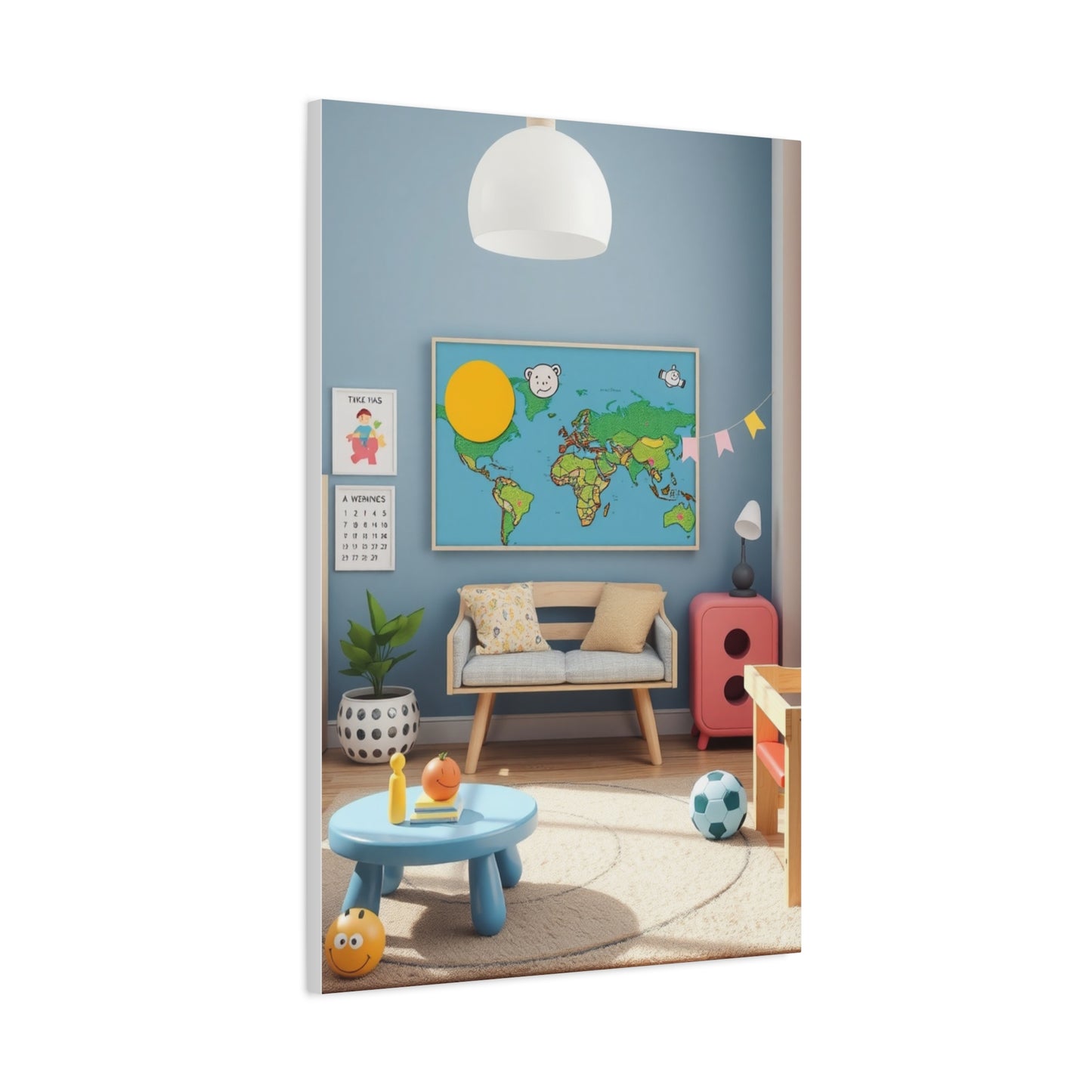 Kids Playroom Art Supreme Gallery Wall Art & Canvas Print