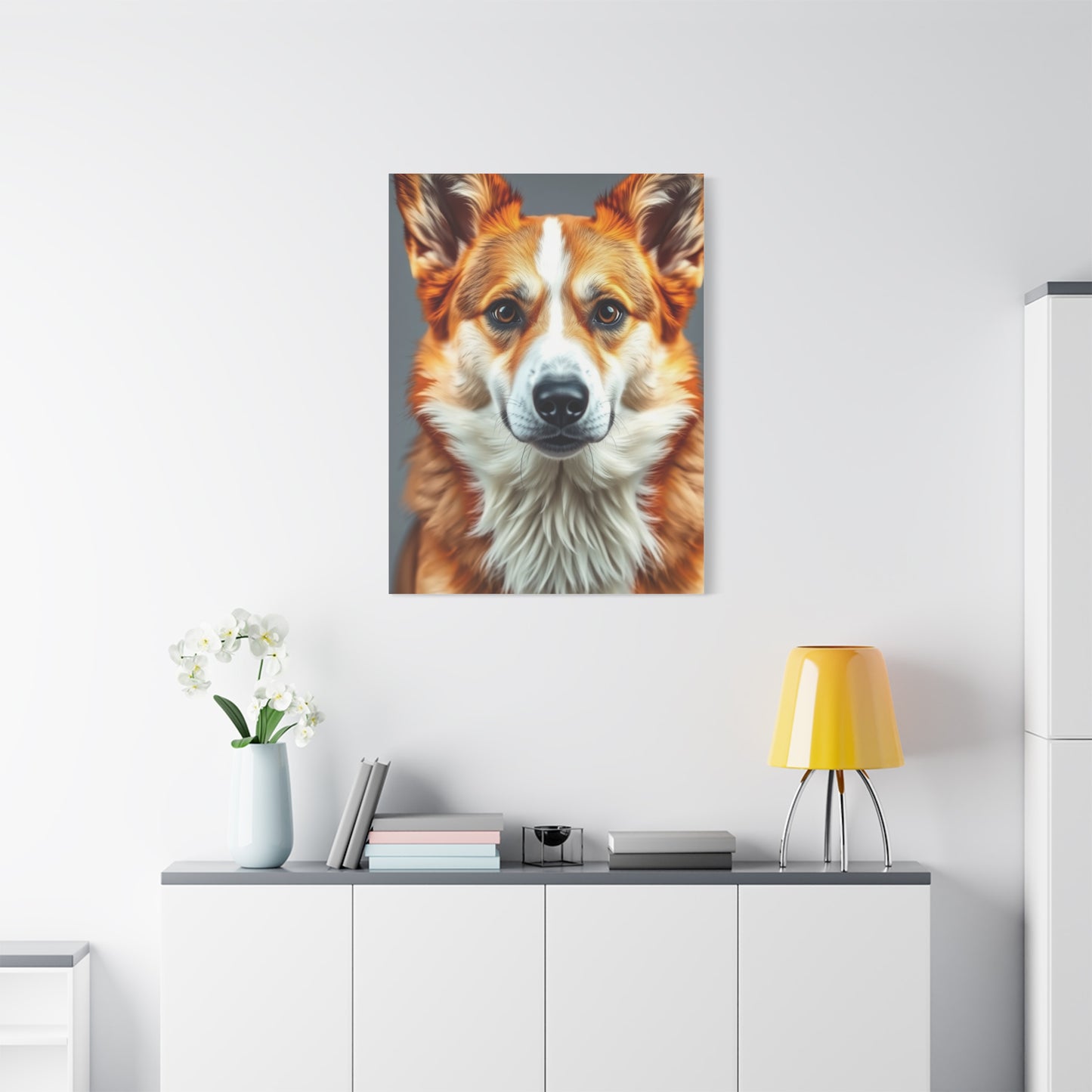 Masterpiece Corgi Dog Art Vision Wall Art & Canvas Print