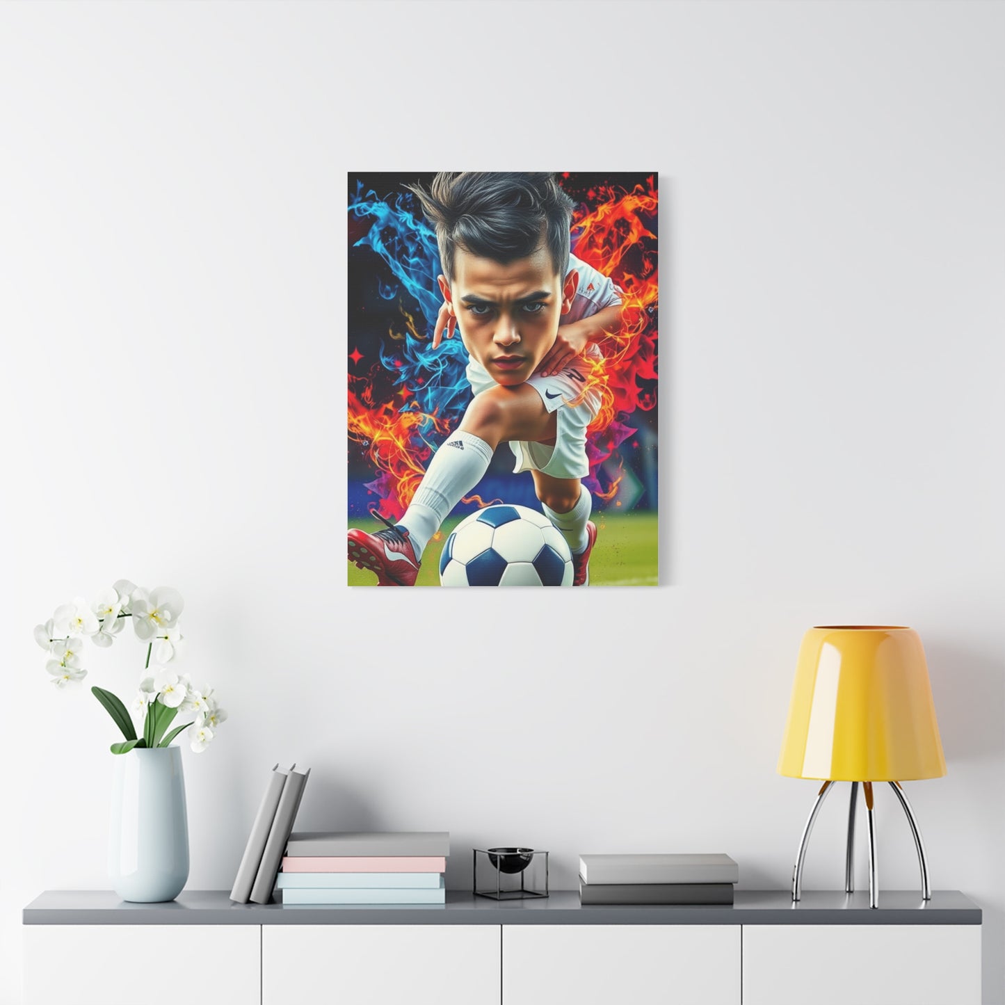 Elite Soccer Art Vision Wall Art & Canvas Print