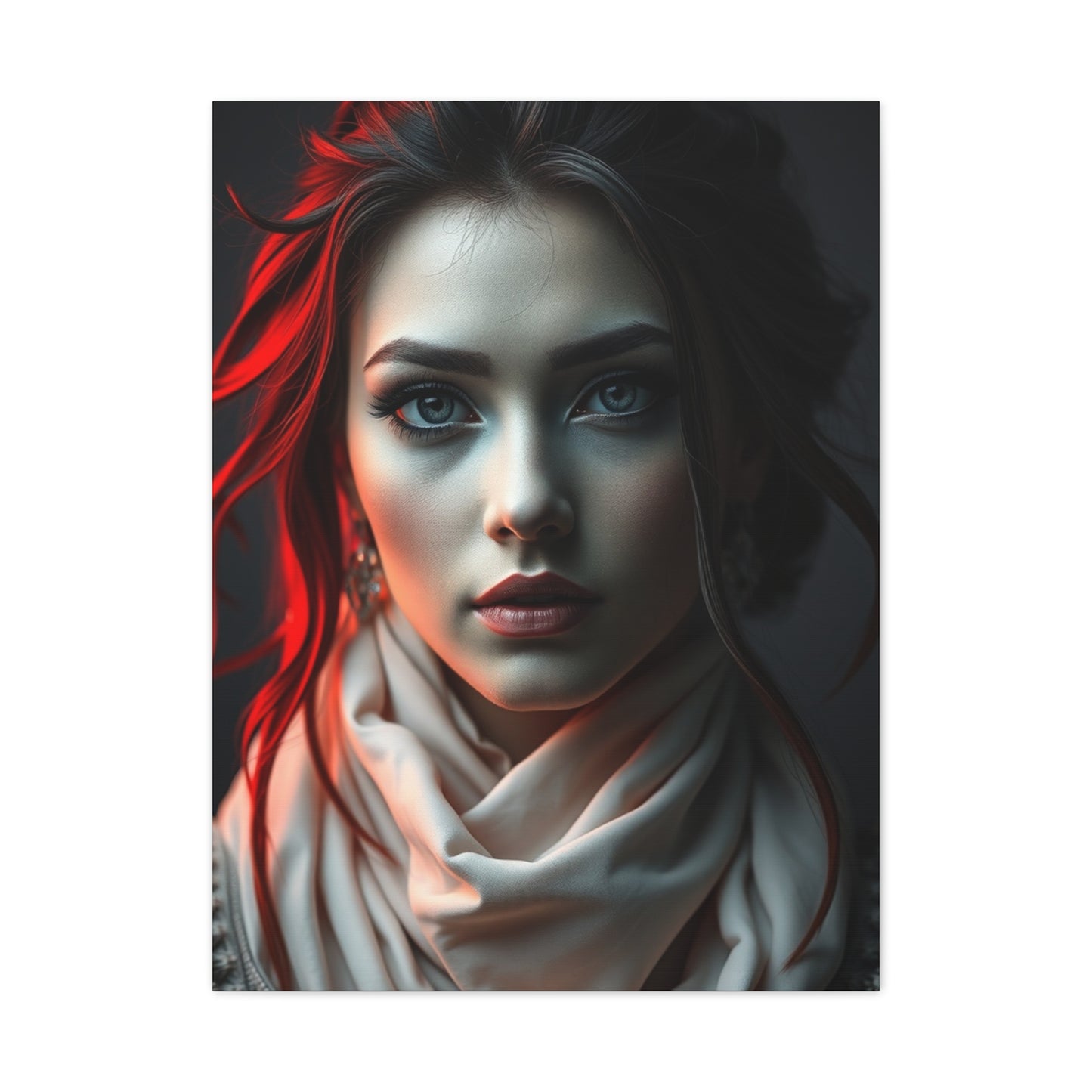 Supreme Black, White & Red Art Collection Wall Art & Canvas Print