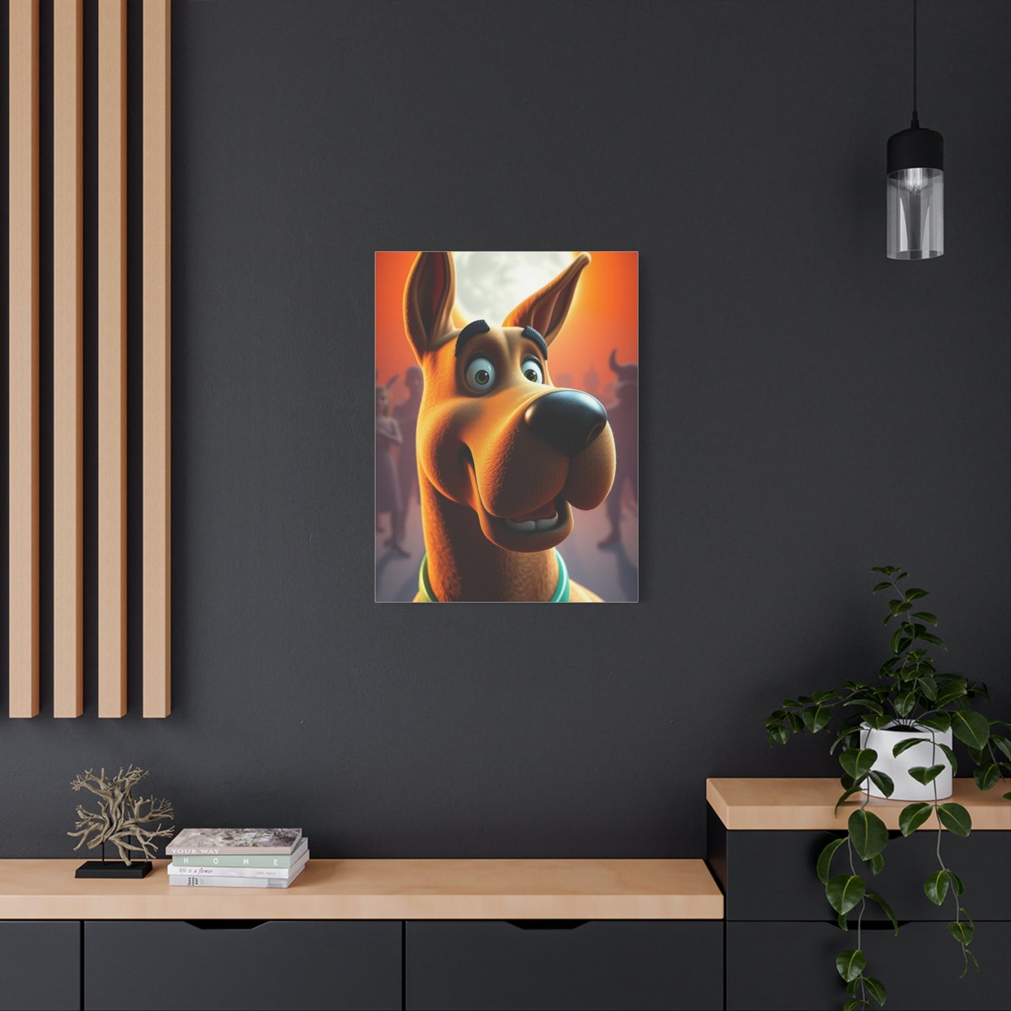 Scooby-Doo (TV Series) Characters Art Supreme Gallery Wall Art & Canvas Print