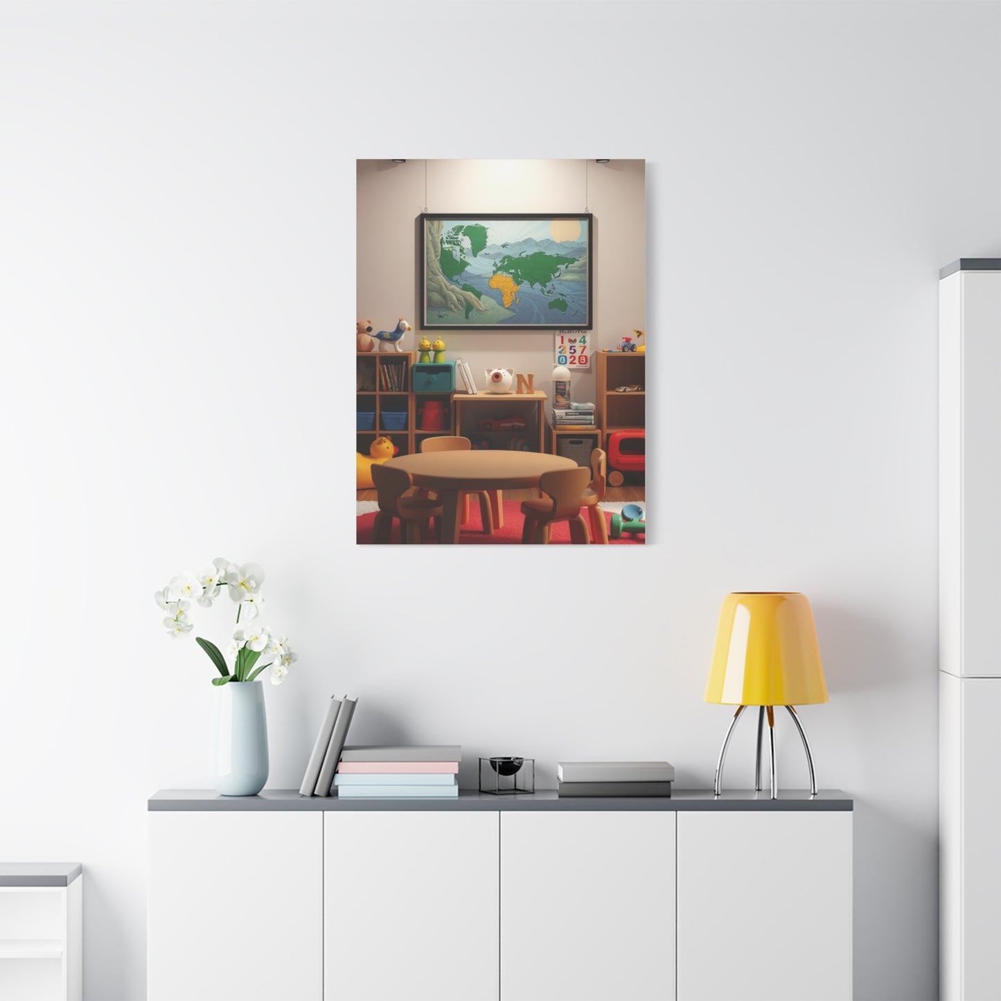 Elite Kids Playroom Art Vision Wall Art & Canvas Print