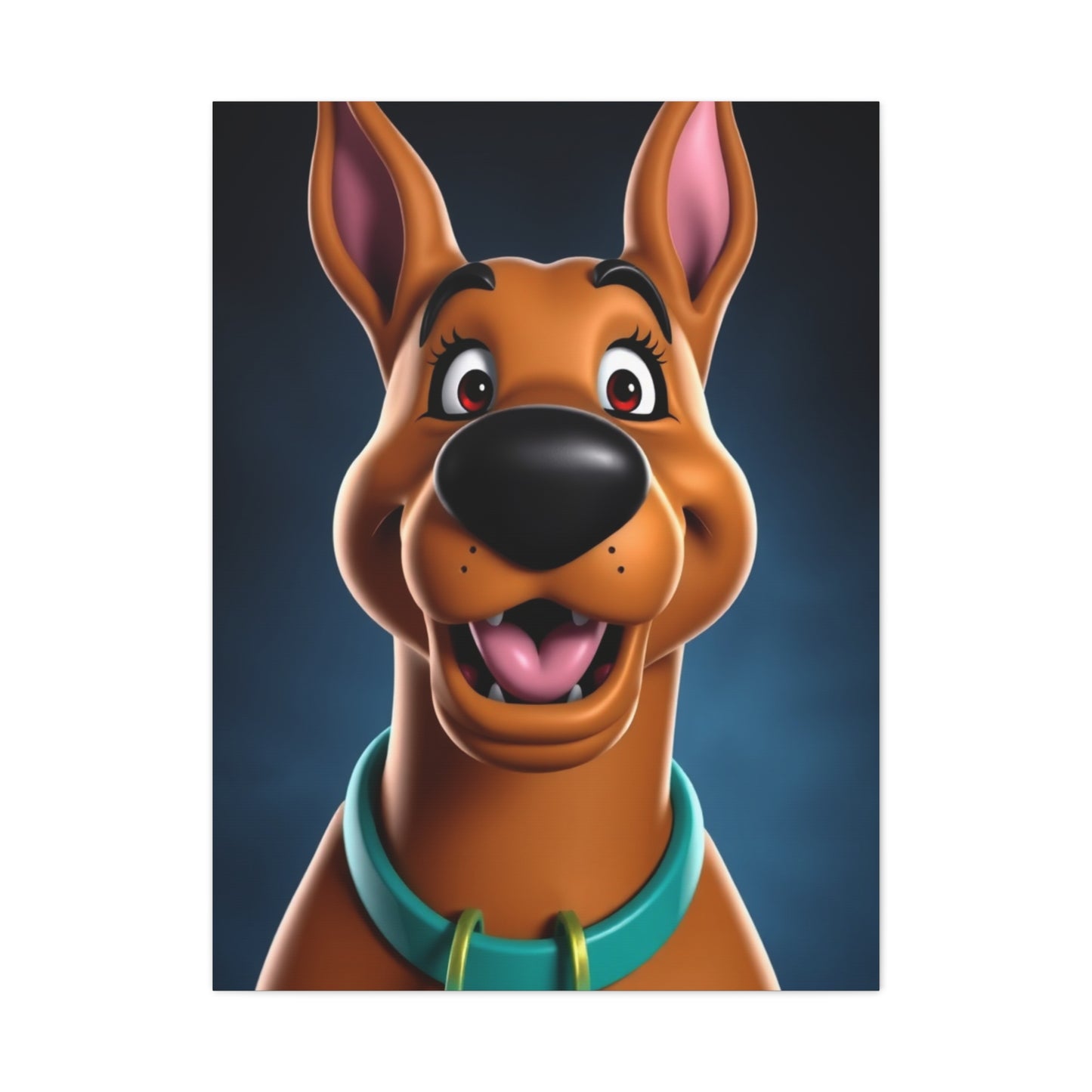 Elite Scooby-Doo (TV Series) Characters Art Vision Wall Art & Canvas Print