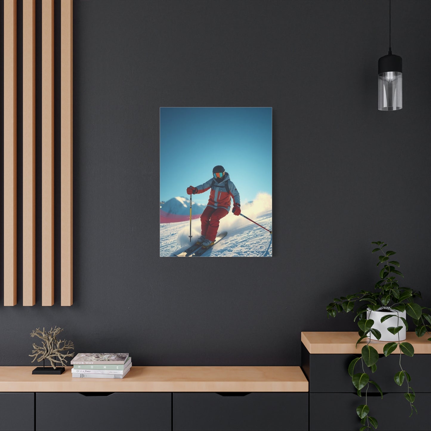 Supreme Skiing Art Collection Wall Art & Canvas Print