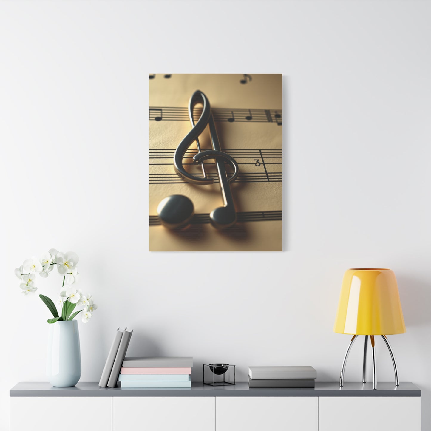 Supreme Musical Notes Art Collection Wall Art & Canvas Print