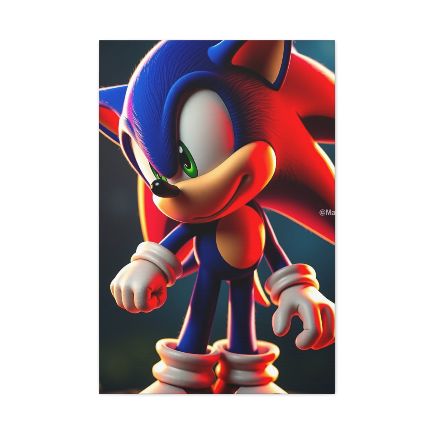 Collection Sonic the Hedgehog Art Art Wall Art & Canvas Print