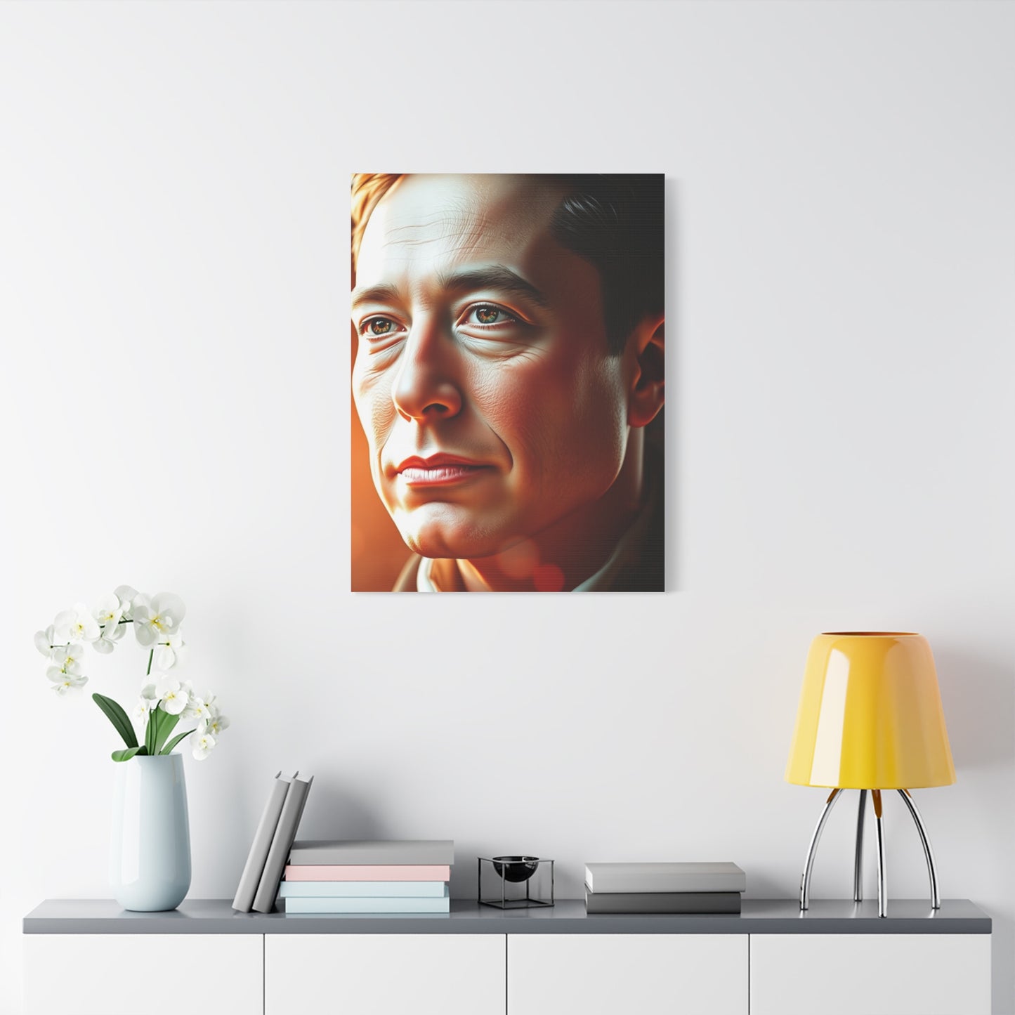 Masterpiece Elon Musk Art Vision Wall Art & Canvas Print